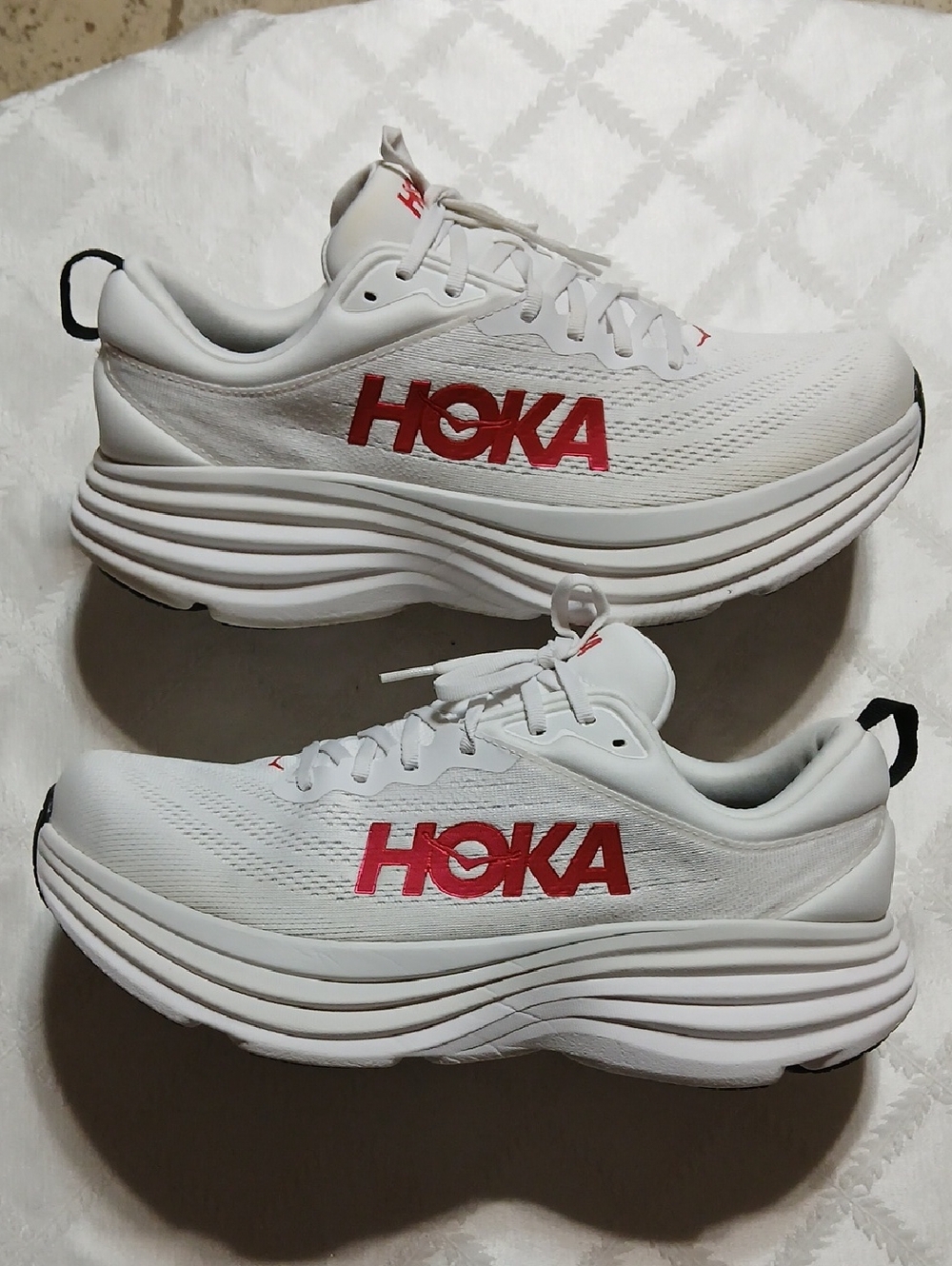 HOKA One One Bondi 8 Running Shoes Size 13D Mens